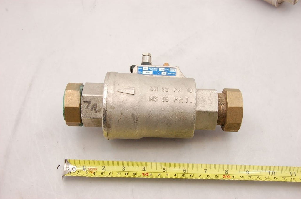 Omal Automation DN 32 VIP Pneumatic Valve 1-1/4" In/Out, 1-7/8' NPT Norm Closed