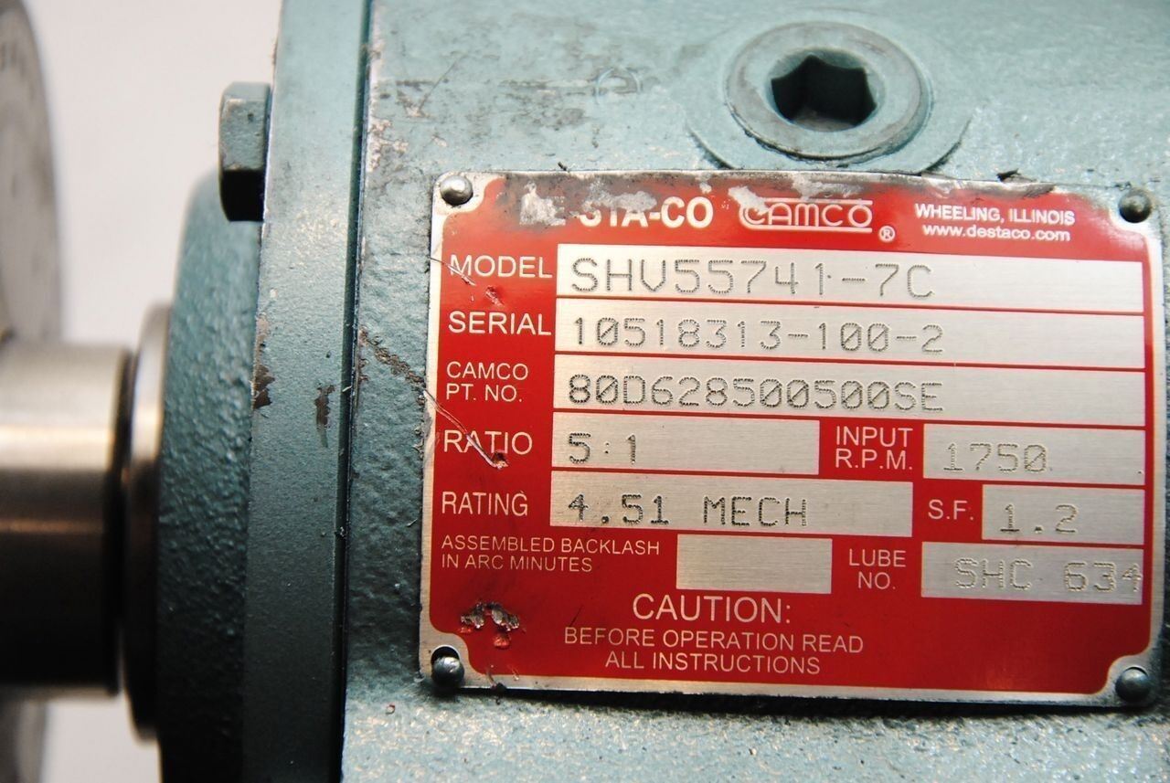 Camco M350RGS5H20-120-LH 5 Position 120 Index Period