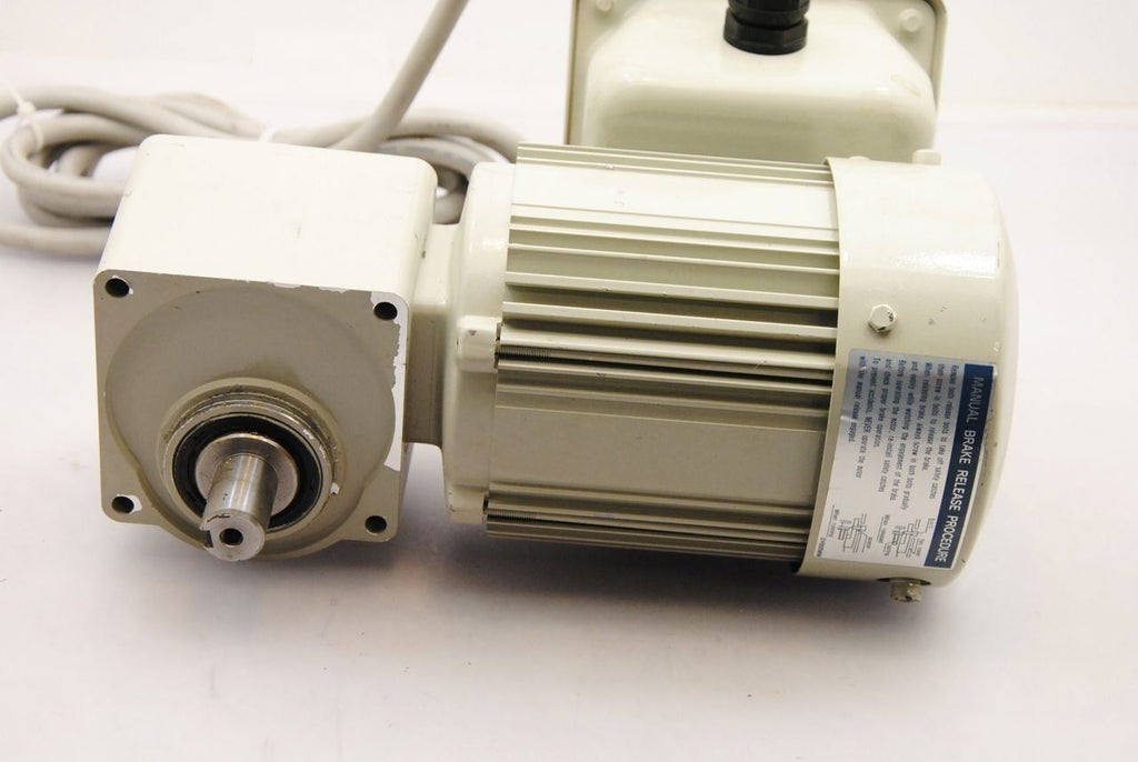 SM-CYCLO TC-E/FB-01A Induction Motor / Brake and 40:1 Ratio Gearhead
