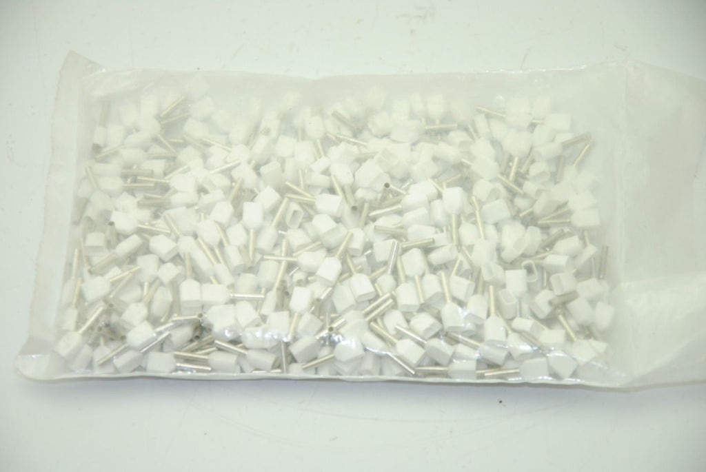 American Electrical 1381050, Twin-Wire Ferrules, 2 x 0.5-8, 500 Pieces