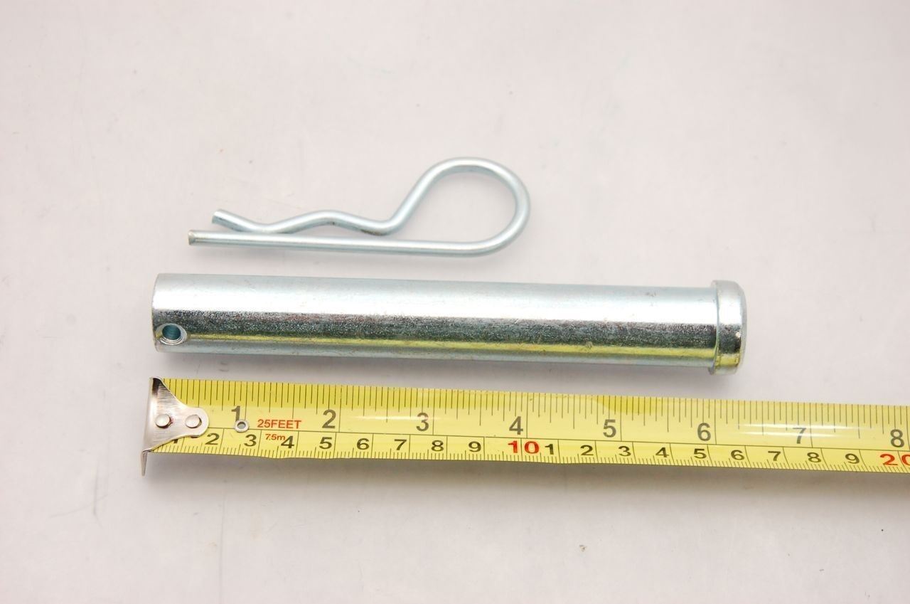 Steel Clevis Pin w/ Collar 6" x 7/8" - Lot of 2 - NEW