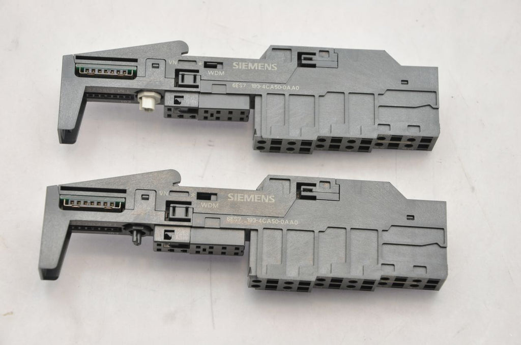 Siemens 6ES7 193-4CA50-0AA0 Module Terminal Lot Of 2