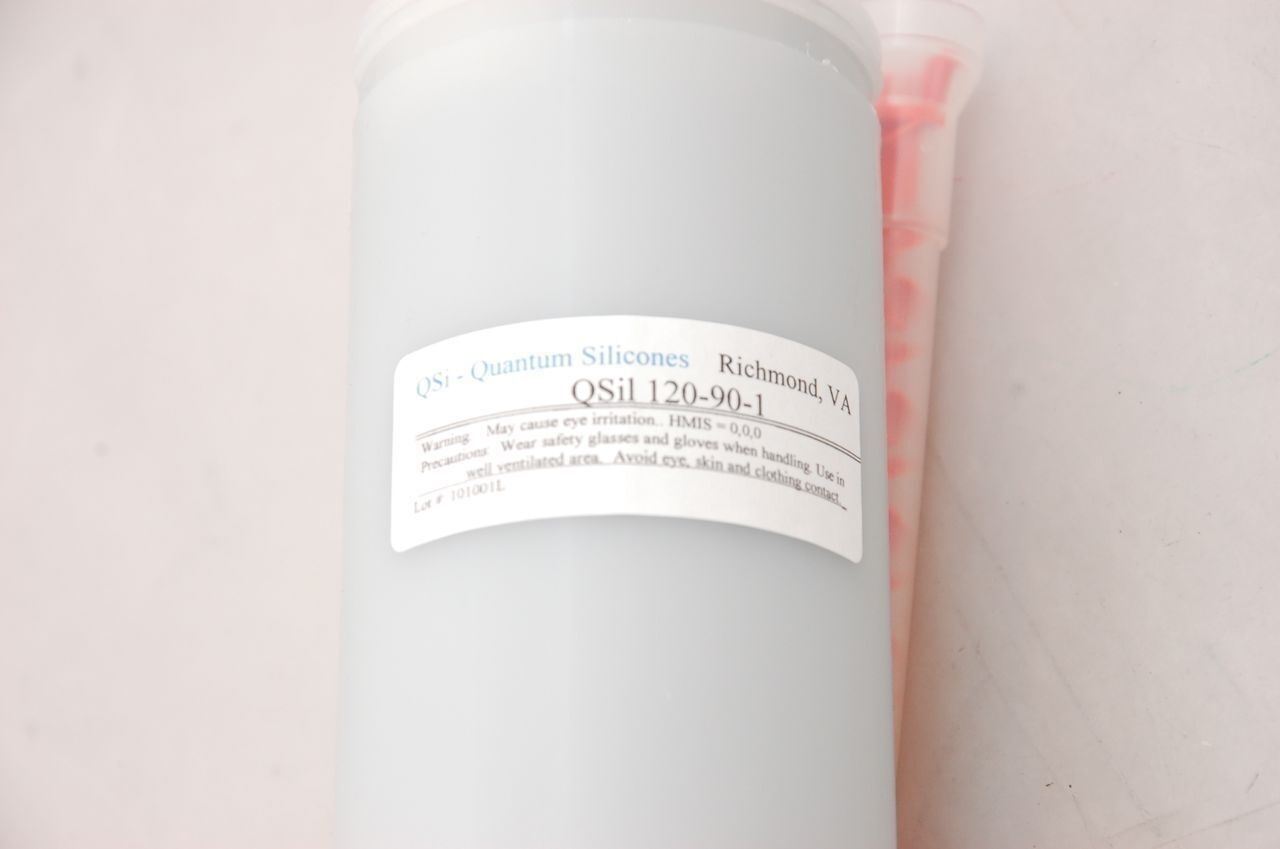 QSI 2-Part Silicone 120-90-1, 200ML Side-by-Side Cartridge - Lot of 5