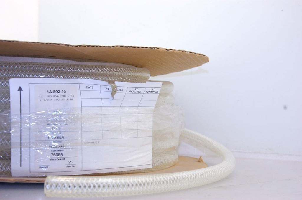 Purflex Reinforced Polyurethane Hose 3/4 x 1/2" ID 100' Roll (Partial)