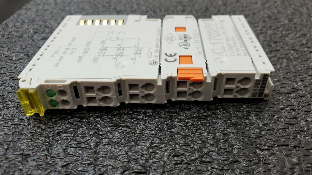 BECKHOFF KL1702 KL 1702 2x Digital Input Terminal, 120/230VAC