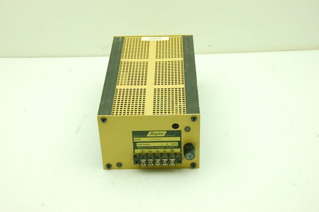 Acopian B10G600 Regulated Power Supply 2A 250V