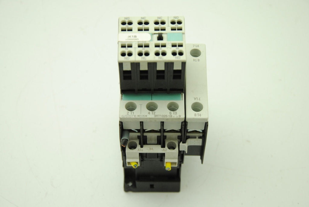 Siemens Sirius 3RT1325-1B, Motor Contactor w/ 3RH1921-2HA22 Contactor
