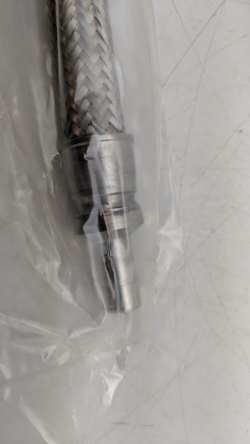 Cal Weld Adapter KF25 Flange 50T Flex High Vacuum FL8 Hose 24" 0020-30372 NEW