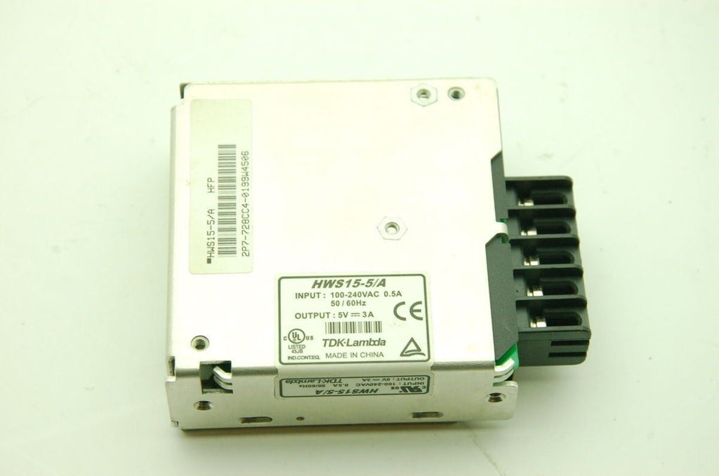 TDK Lambda Power Supply HWS15-5/A 100-240VAC 0.5A 50/60Hz