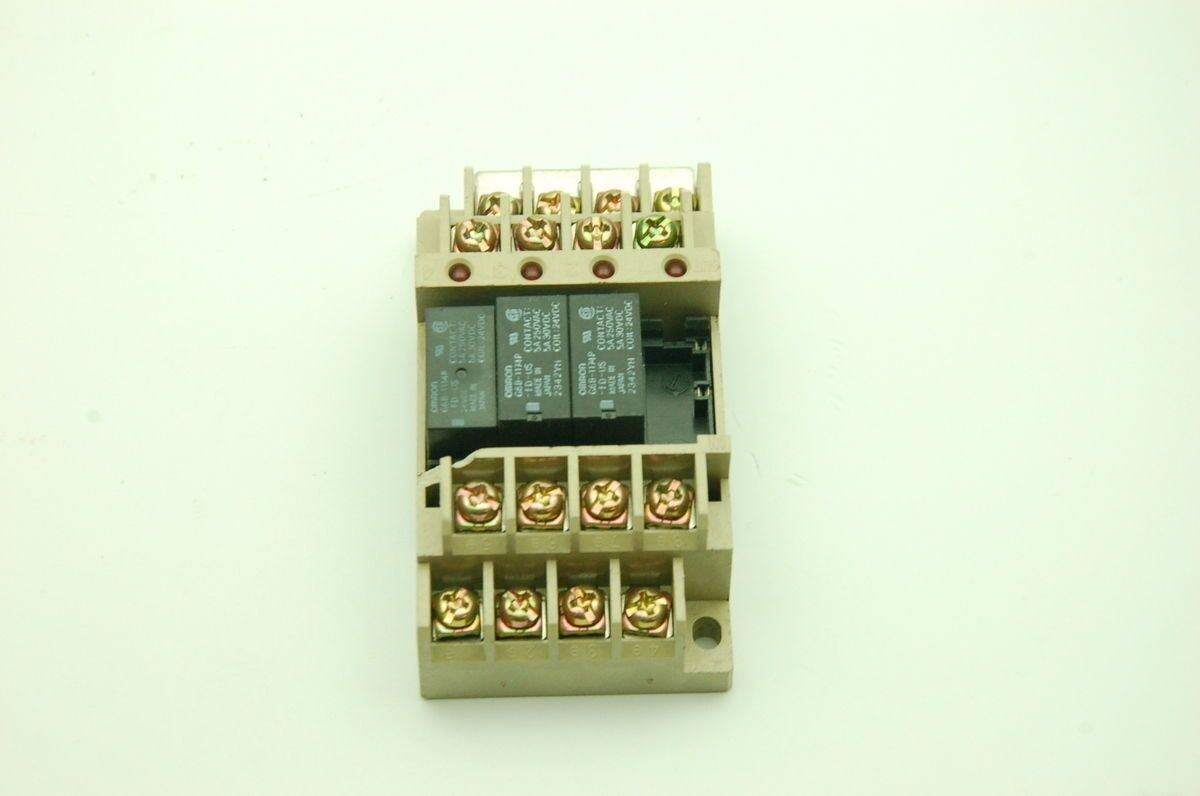 Omron G6B Series Terminal Power, 4-Pole Relay, G6B-4BND-DC24, 24VDC