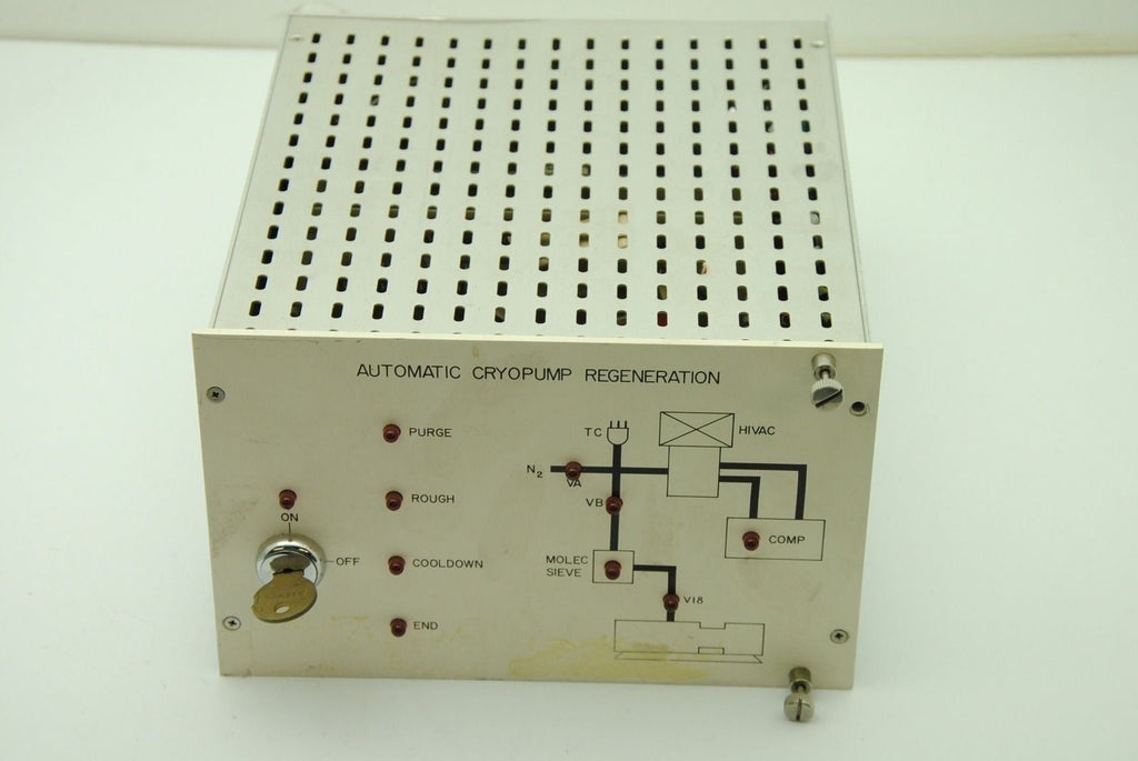 VARIAN LF5354-1, Automatic Cryopump Regeneration