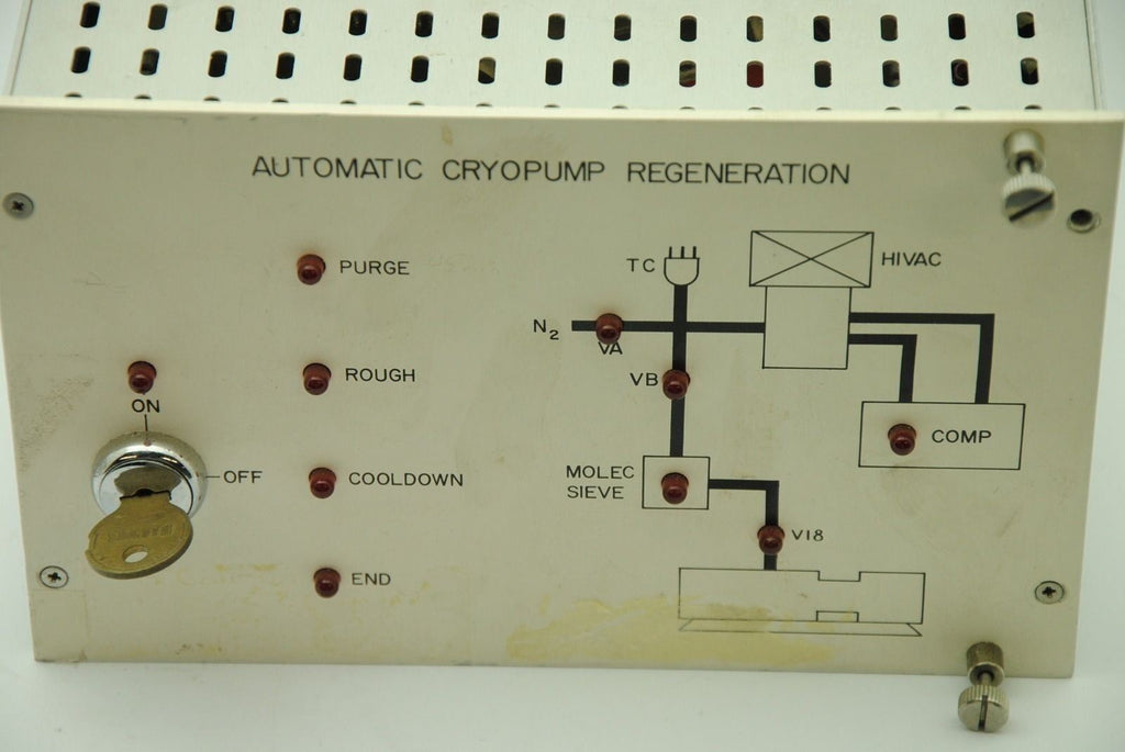 VARIAN LF5354-1, Automatic Cryopump Regeneration