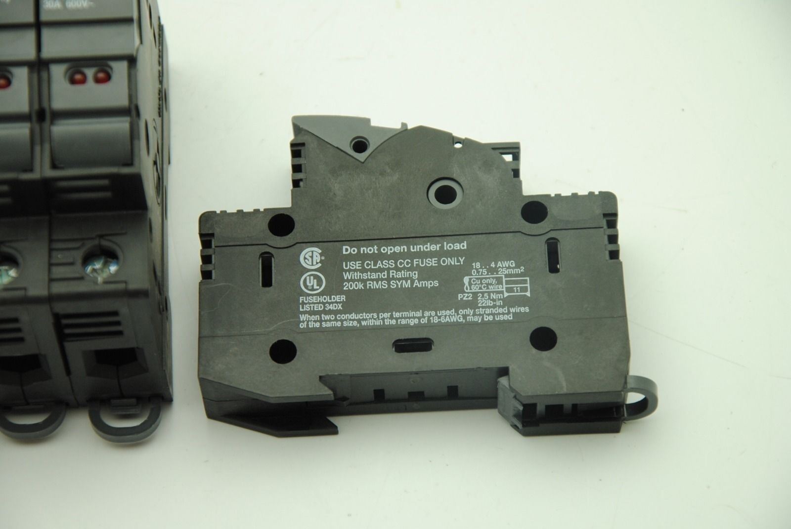 PHOENIX CONTACT UK 10,3-CC HESILED, Sing-Pole Circuit Breaker 30A 600V, Lot of 4