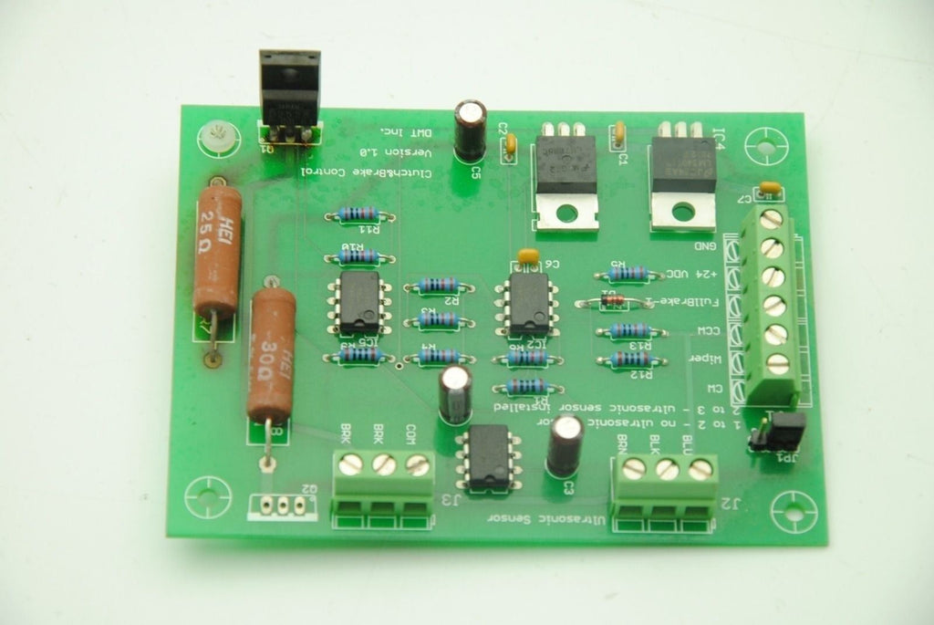 DWT Inc. Clutch & Brake Control Version 1.0, 24V DC Brake Controller Board