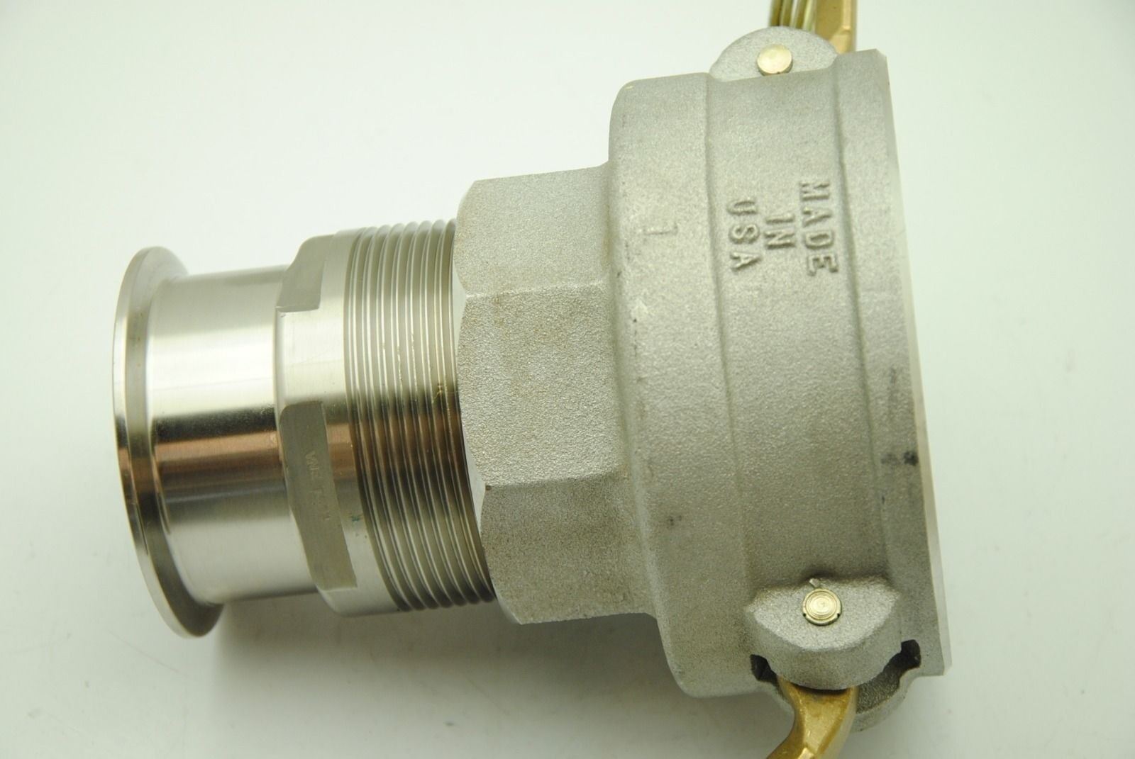 PT 40x30D, 5 1/2" Aluminum Coupling w/ 3 1/2" Flange Adapter