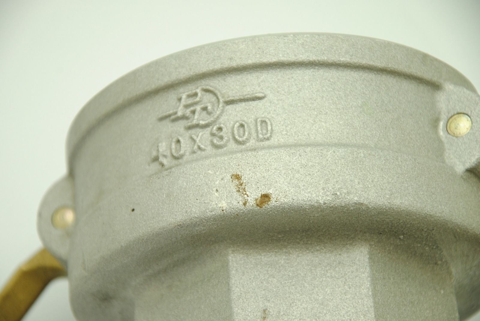 PT 40x30D, 5 1/2" Aluminum Coupling w/ 3 1/2" Flange Adapter