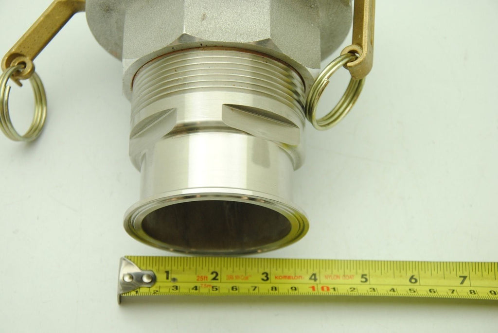 PT 40x30D, 5 1/2" Aluminum Coupling w/ 3 1/2" Flange Adapter