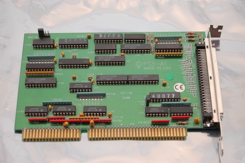 VO ISA PC Card PT3-AT PTC-AT Rev L NCI-ML Computer Interface Card