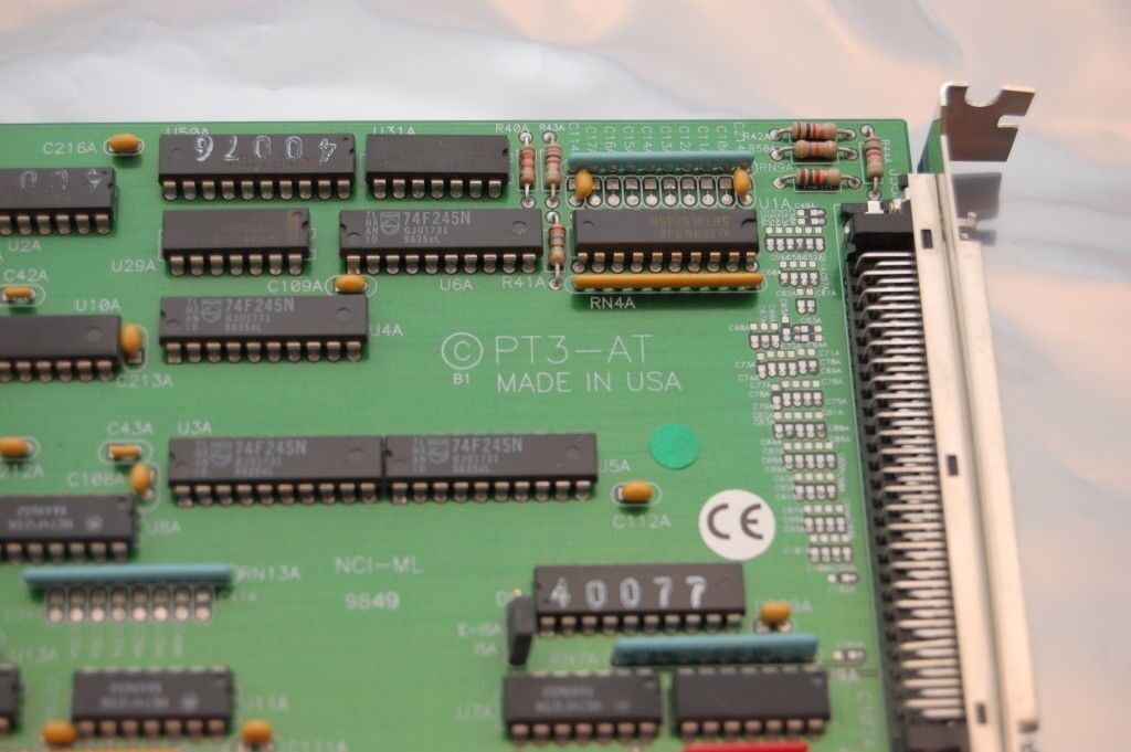 VO ISA PC Card PT3-AT PTC-AT Rev L NCI-ML Computer Interface Card