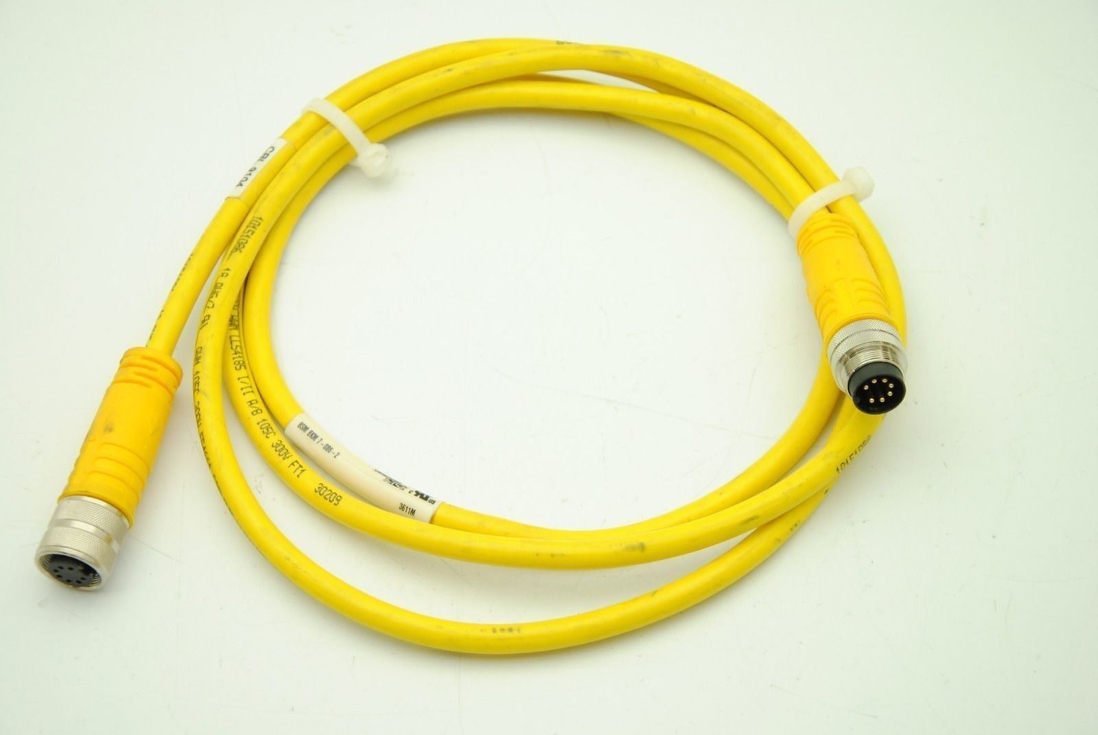 TURCK BSM BKM 7-086-2, 7-Pin Male/Female Cordset