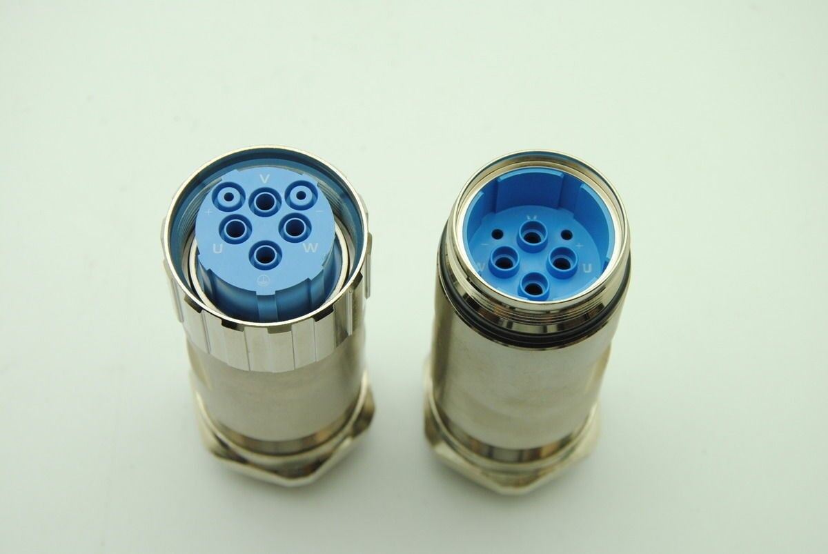 Hummel M40 6-Pin Power Connector 7720-723-00, Male-Female, No Pins - NEW