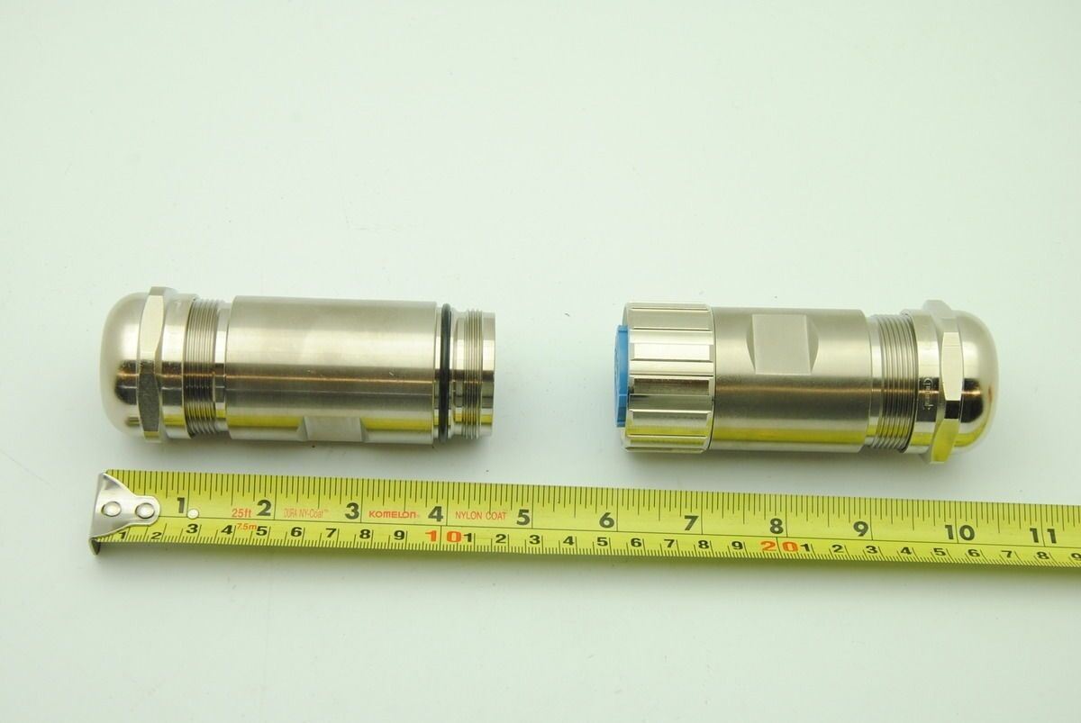 Hummel M40 6-Pin Power Connector 7720-723-00, Male-Female, No Pins - NEW