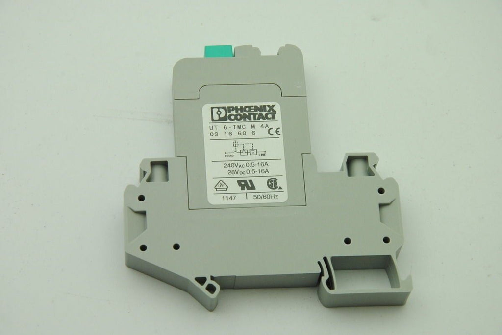 Phoenix Contact UT 6-TMC M 4A 0916606 Thermomagnetic Circuit Breaker - NEW