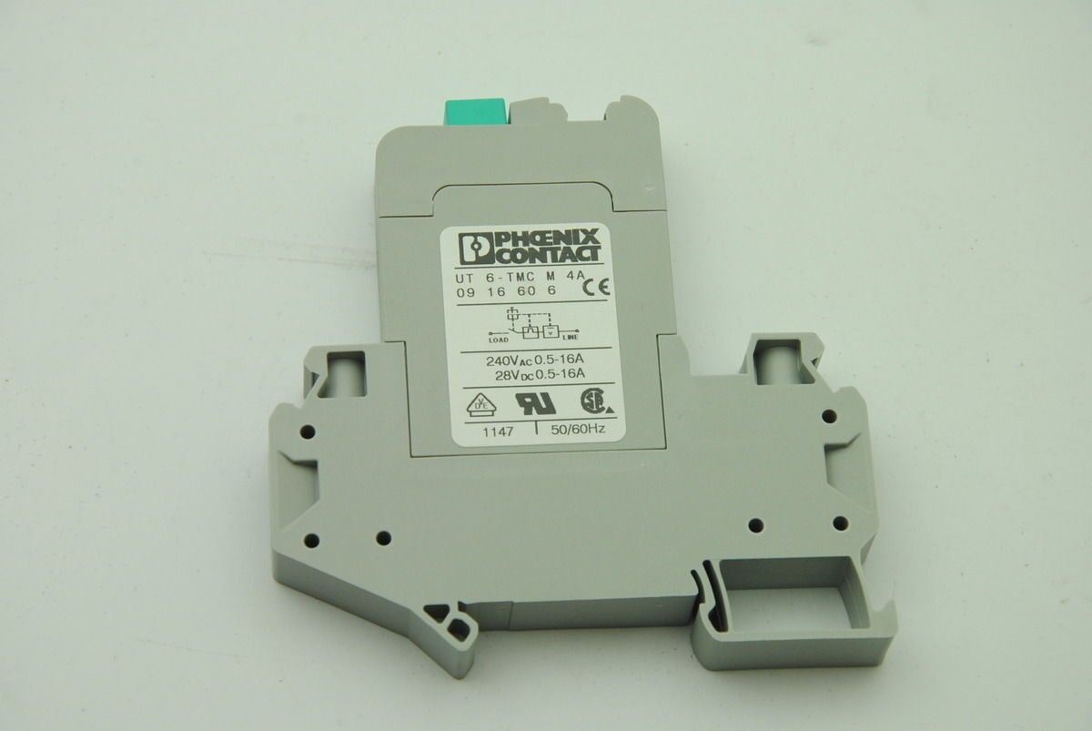 Phoenix Contact UT 6-TMC M 4A 0916606 Thermomagnetic Circuit Breaker - NEW