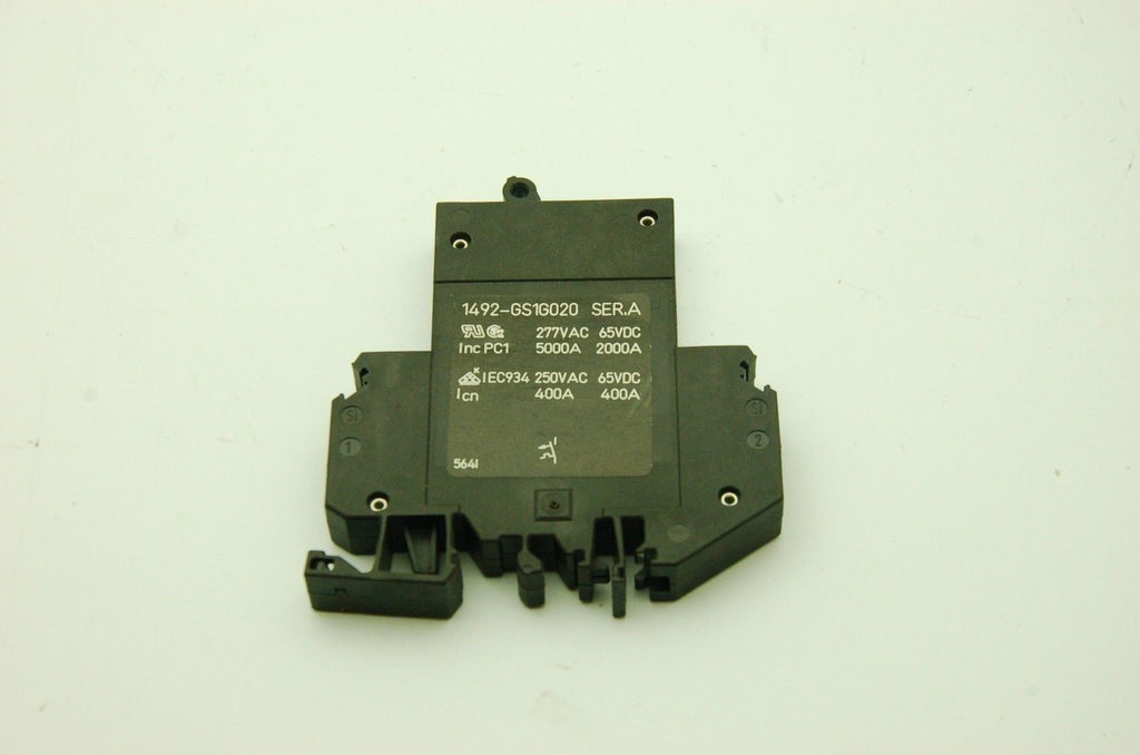 Allen Bradley 1492-GS1G020, Miniature Circuit Breaker 1 Pole 2A Lot of 2