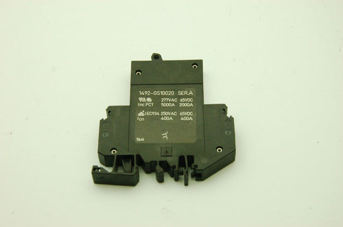 Allen Bradley 1492-GS1G020, Miniature Circuit Breaker 1 Pole 2A Lot of 2
