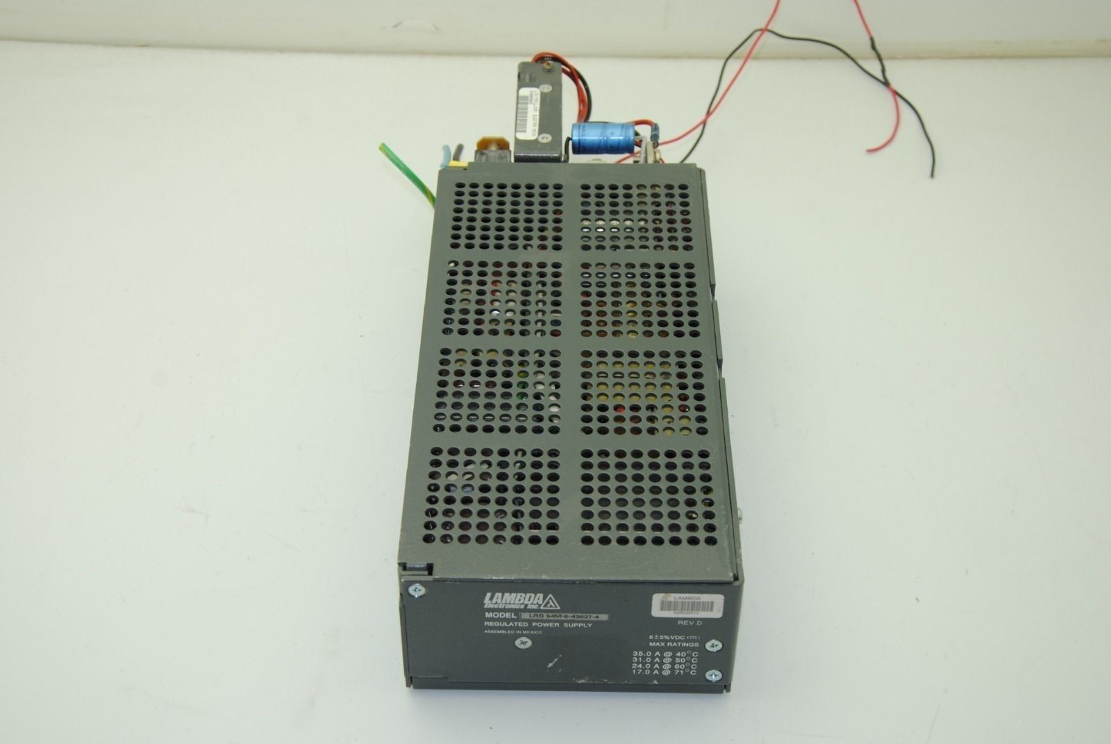 Lambda LRS 54M-6-42627-4, Regulated Power Supply w/ MRS-25 Ripple Filter
