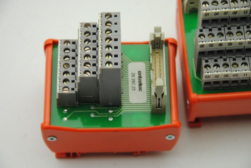ENTRETEC 20 297.25 Point Cable Interface Module, Lot of 2