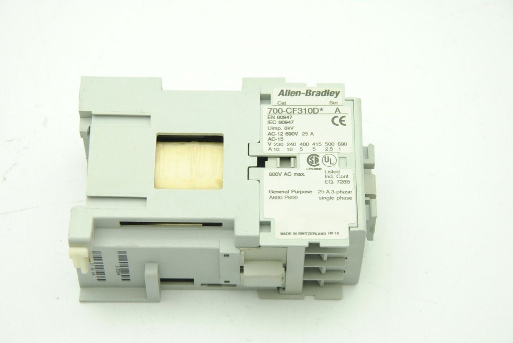 ALLEN BRADLEY 700-CF310D* Series A Control Relay