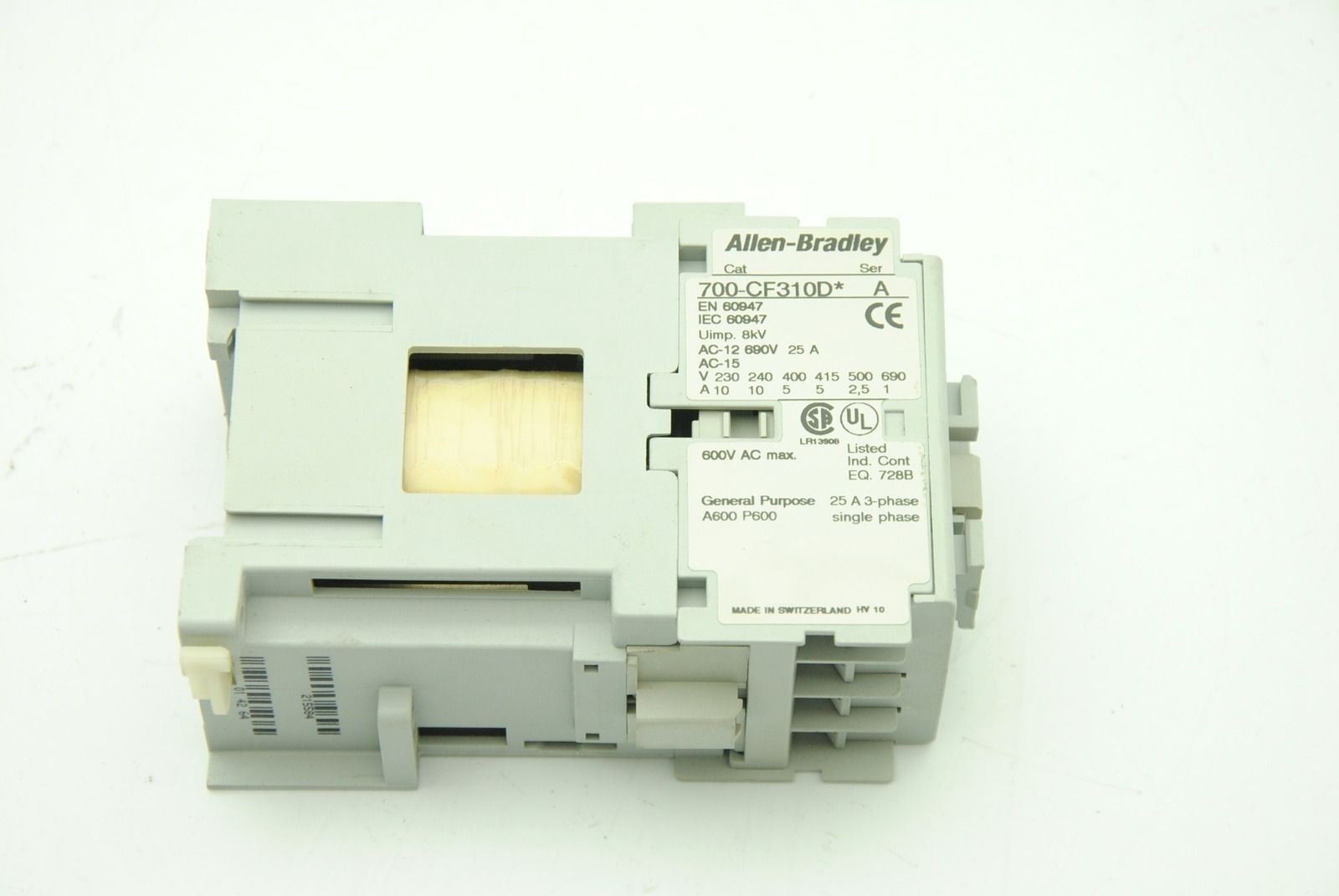 ALLEN BRADLEY 700-CF310D* Series A Control Relay