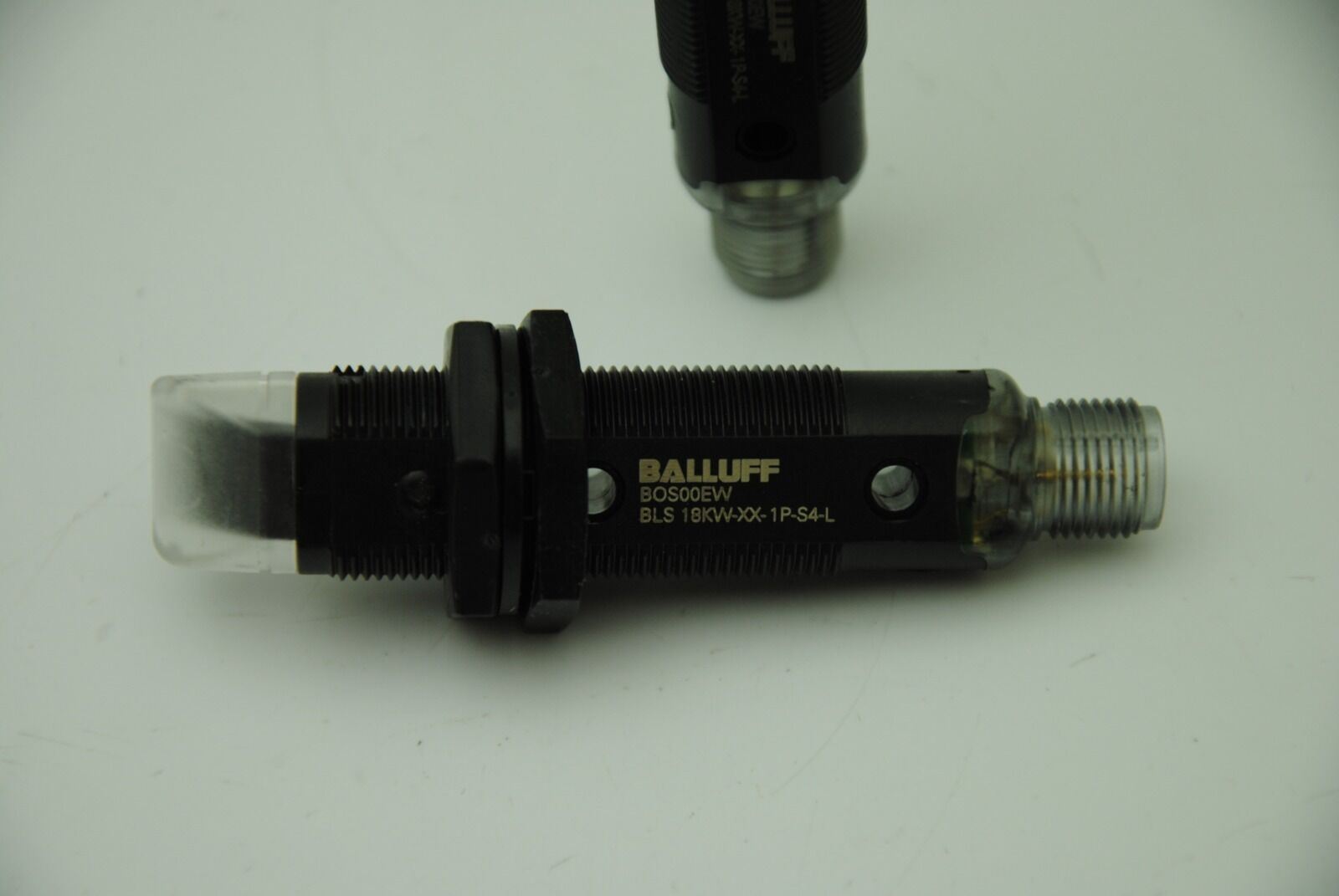 2x Balluff BOS00EW BLS 18KW-XX-1P-S4-L 10-30VD Photoelectric Sensor 15 Meter
