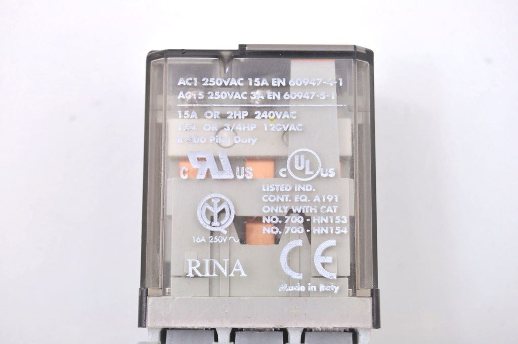 Allen Bradley 700-HB33Z24 Relay 24VDC Coil Voltage