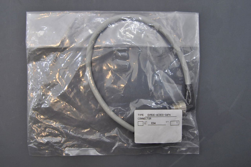 SMC EX500-AC003-SAPA .3m Cable 8-Pin Male To Female Lot Of 10 New In Bag