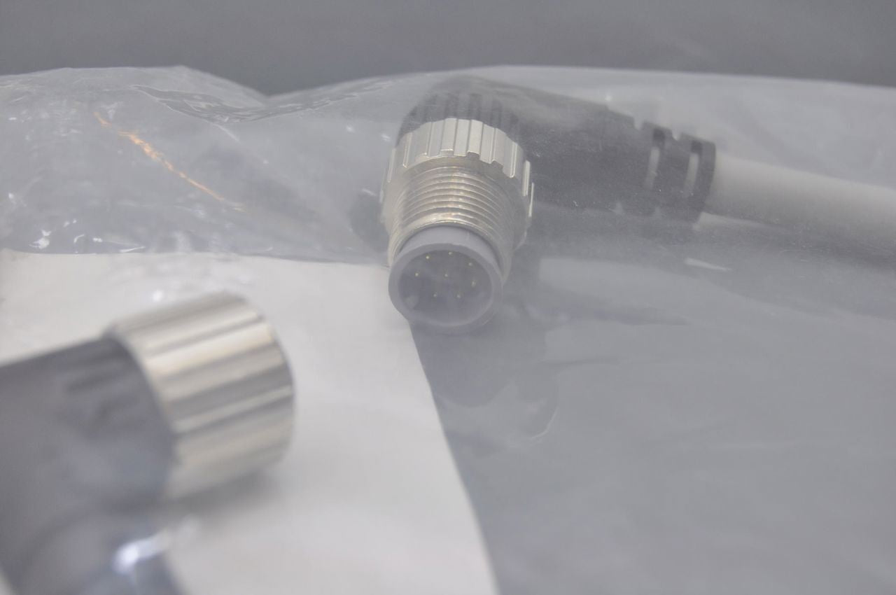 SMC EX500-AC003-SAPA .3m Cable 8-Pin Male To Female Lot Of 10 New In Bag