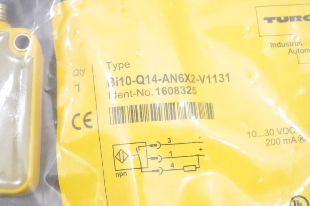 Turck Bi10-Q14-AN6X2-V1131 Inductive Proximity Sensor NIB