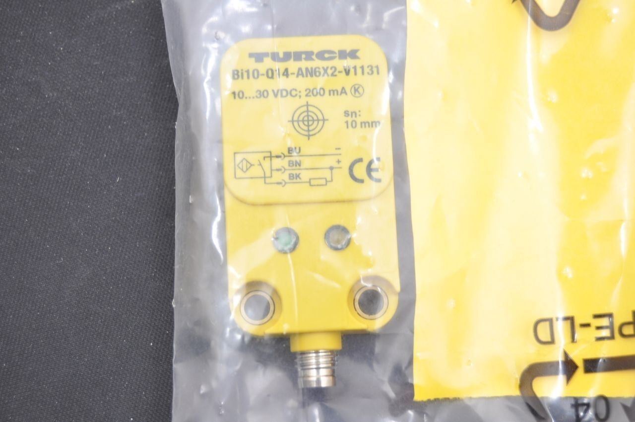 Turck Bi10-Q14-AN6X2-V1131 Inductive Proximity Sensor NIB