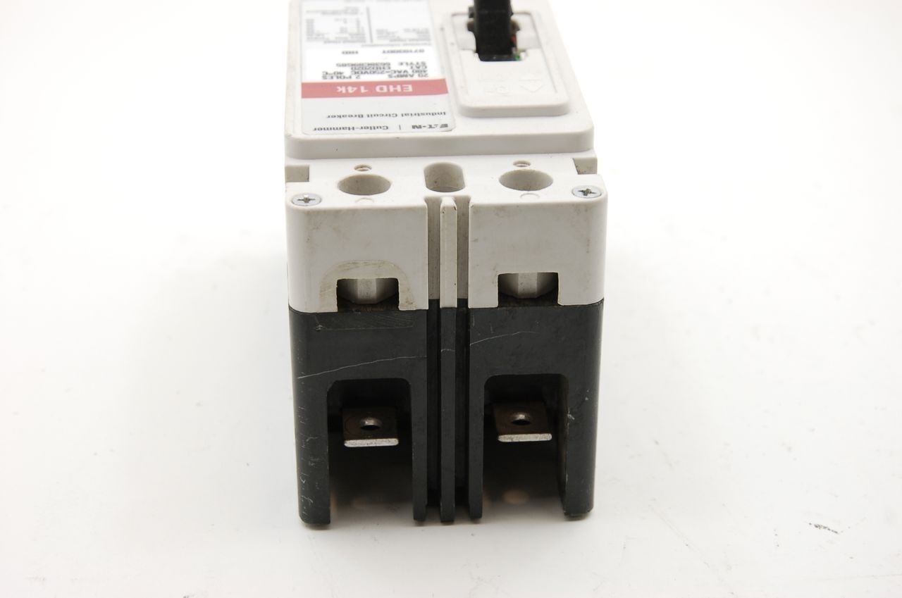 Cutler Hammer EHD 14KK Circuit Breaker 80 AMP 2 Pole EHD2020 480VAC-250VDC