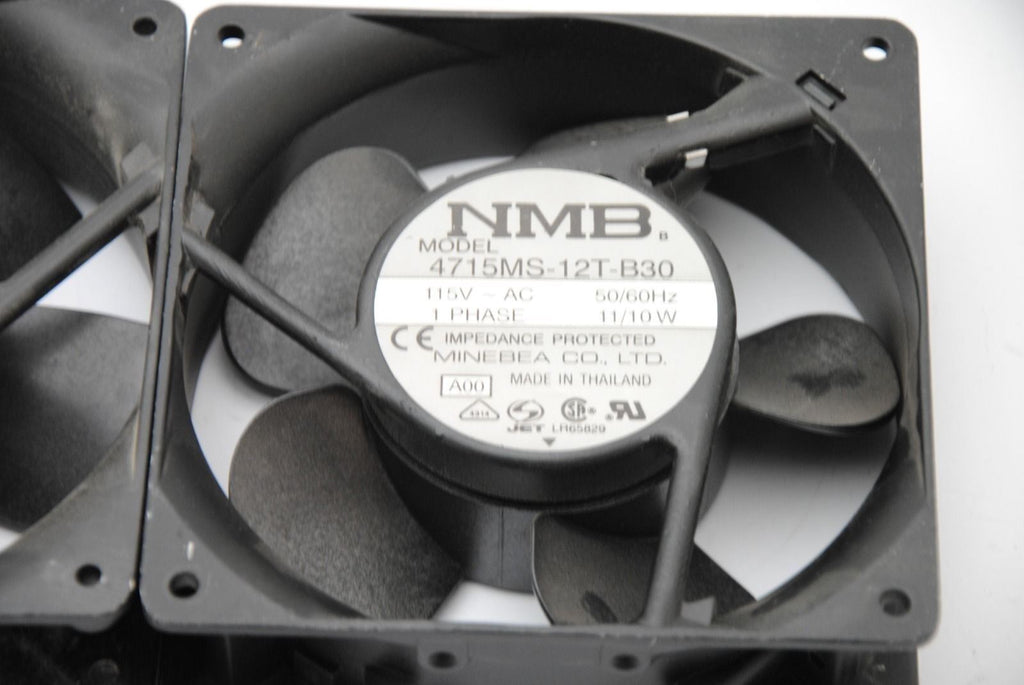 Lot of 2 NMB Axial Fans, 4715MS-12T-B30 w/ 4715FS-12T-B00