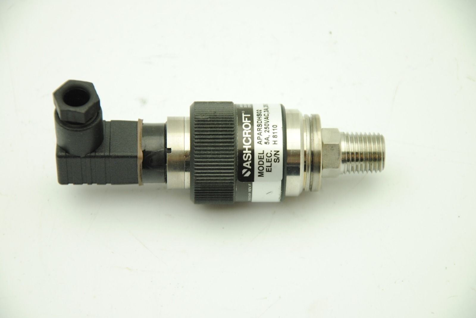 ASHCROFT APARSDHS02, Miniature Watertight Pressure Switch, 5A 250VAC, 3A,28VDC