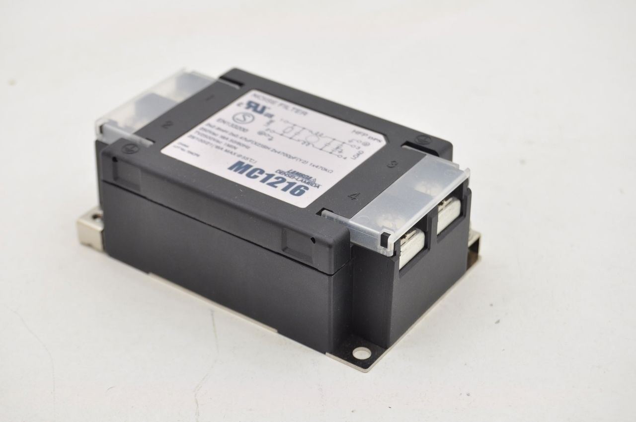 Densei Lambda MC1206 250VAC 6A Line Noise Filter - Lot of 4