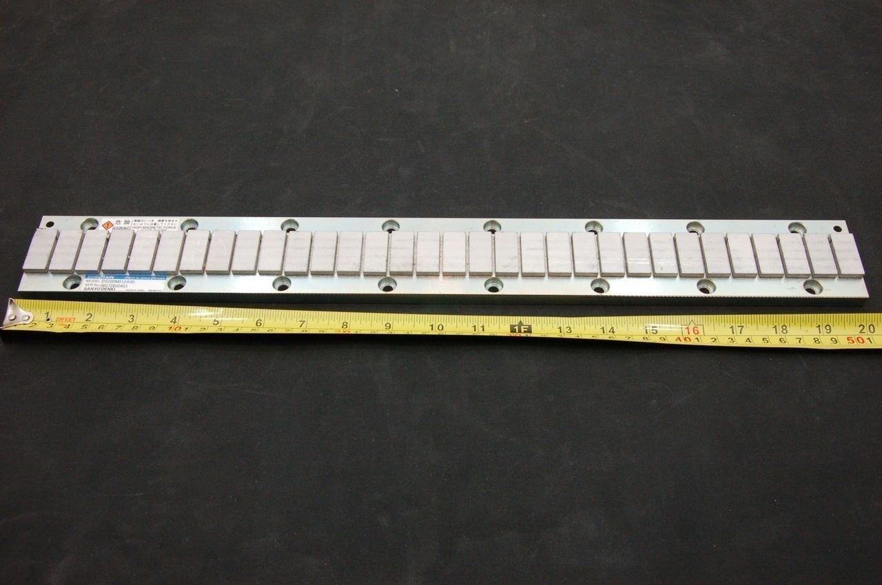 Sanyo Denki Linear Magnet Motor DS030M512A00 Sanmotion Rail 30mm x 512mm DS