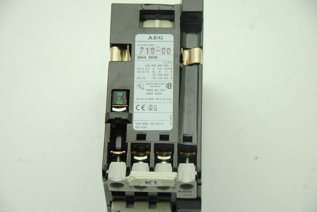 AEG E-NR910-302-719-00, Contactor 600V 16A
