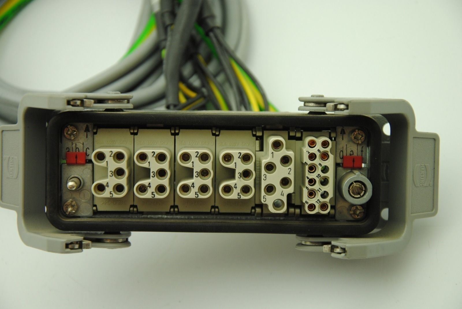 HARTING Connector Housing w/ PC-GF20 Female Connector PC-GF10