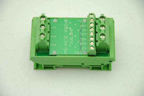 Ametes CM-25A-3CSA-SW 3-Channel Current Monitor, DIN Mount
