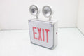 Emergency Lighting Power PAC0226R Exit Sign Emergency Light Combo Tested