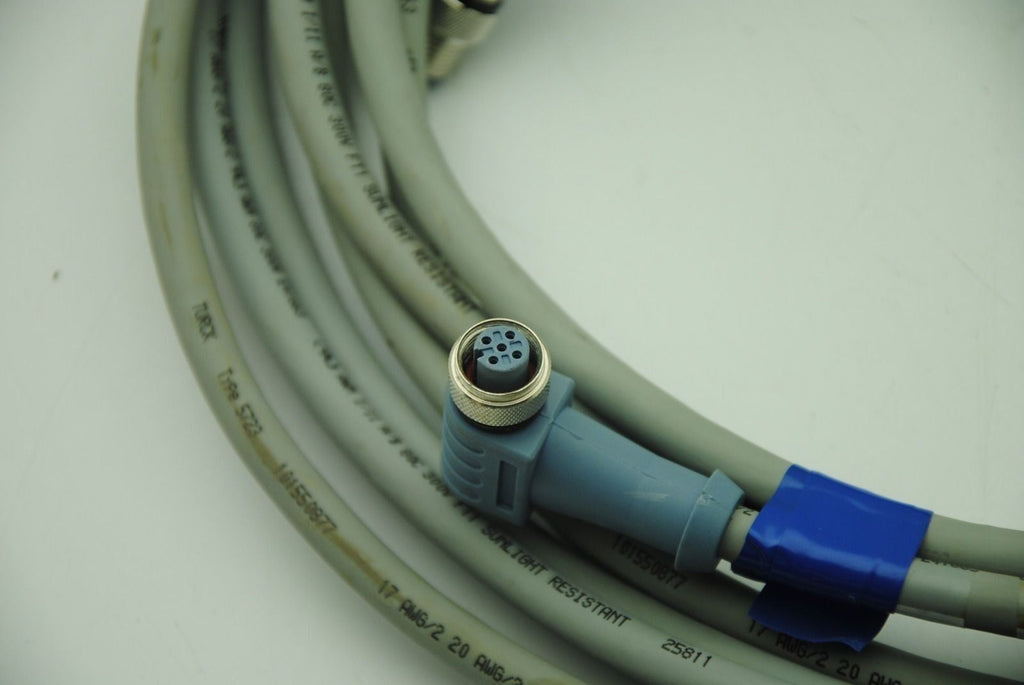 TURCK RSC WKC 5723-6.3M, 5-Pole M/F Cordset